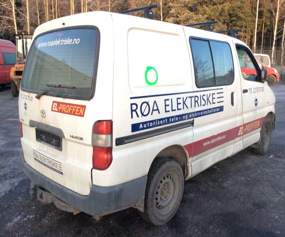 Toyota Hiace 2001-2006 (Fase 2) , Motorkode: 2KD-FTV, Girkassekode: