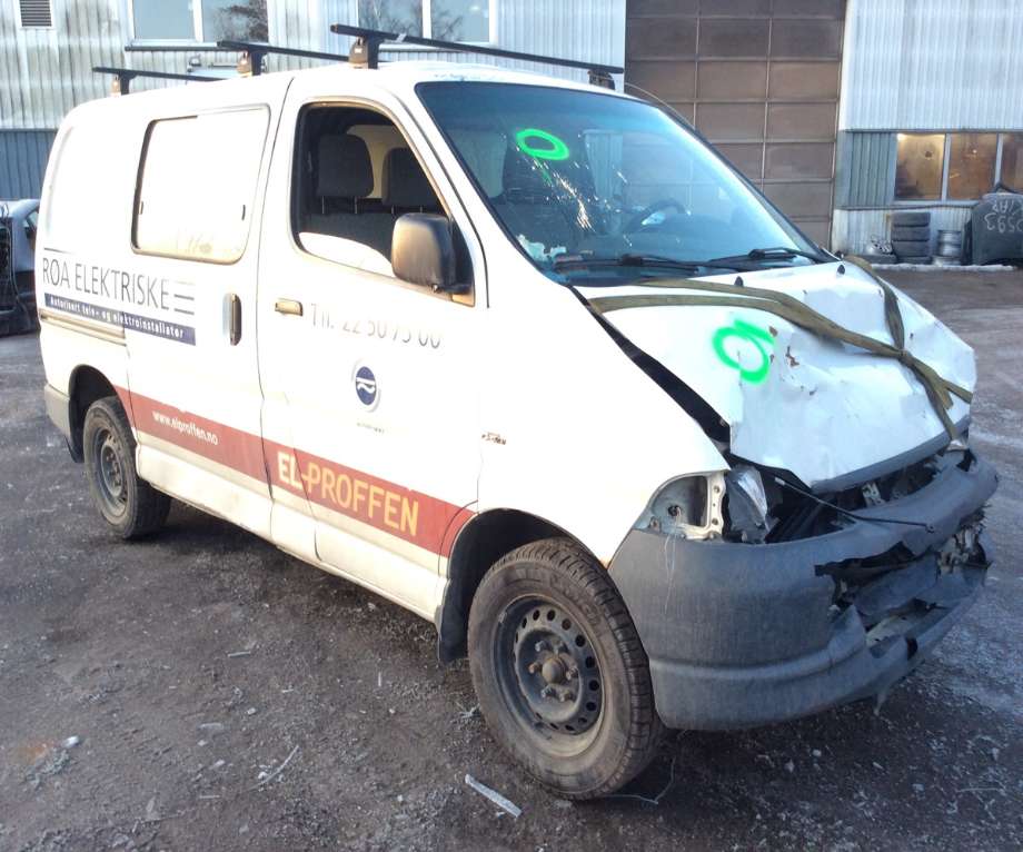 Toyota Hiace 2001-2006 (Fase 2) , Motorkode: 2KD-FTV, Girkassekode: