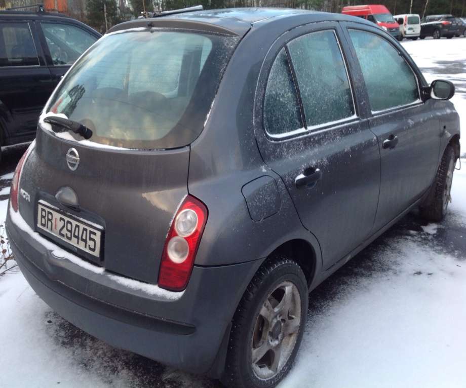 Nissan Micra 2003-2010 (K12) (K12), Motorkode: CR12DE, Girkassekode: 