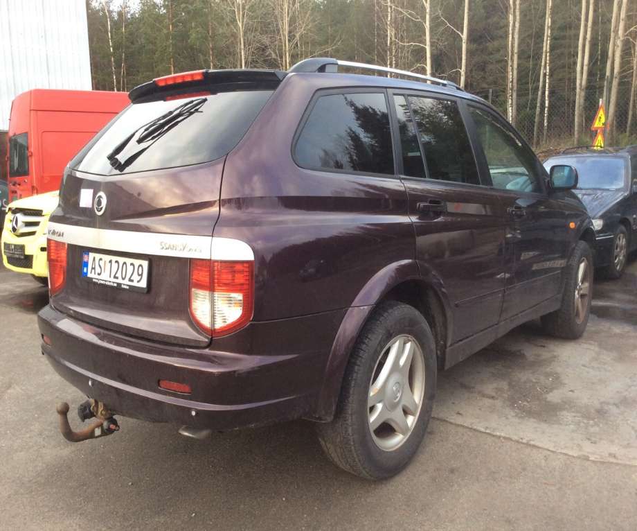 SsangYong Kyron 2006-2008 , Motorkode: D20D-051, Girkassekode: 
