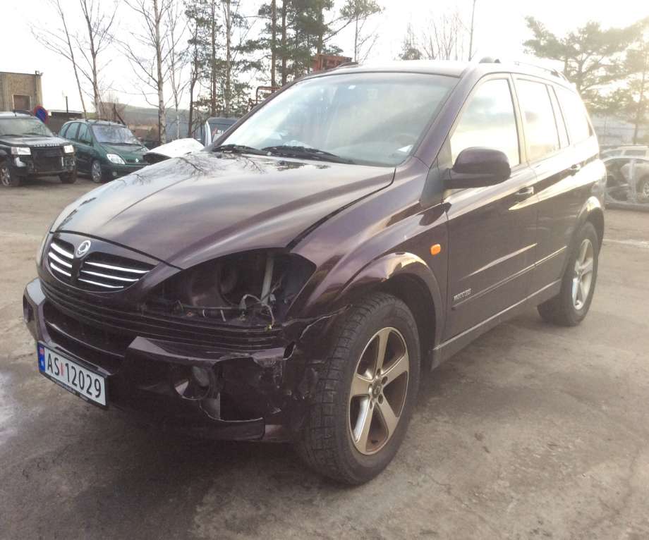 SsangYong Kyron 2006-2008 , Motorkode: D20D-051, Girkassekode: 