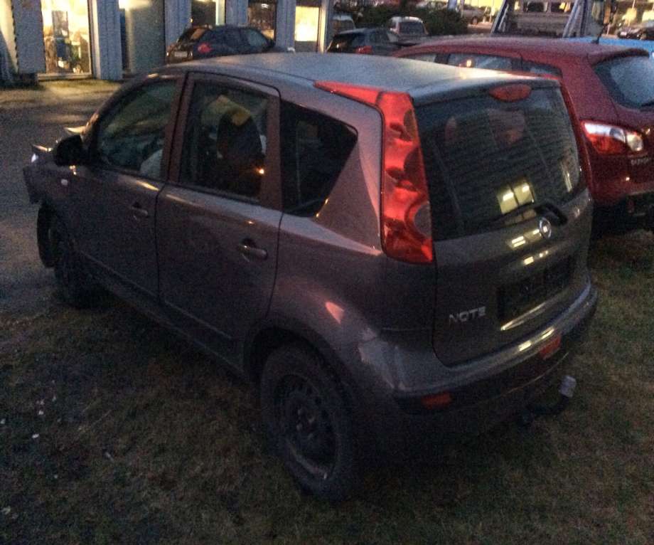 Nissan Note 2006-2013 (Type I) , Motorkode: HR16DE, Girkassekode: 