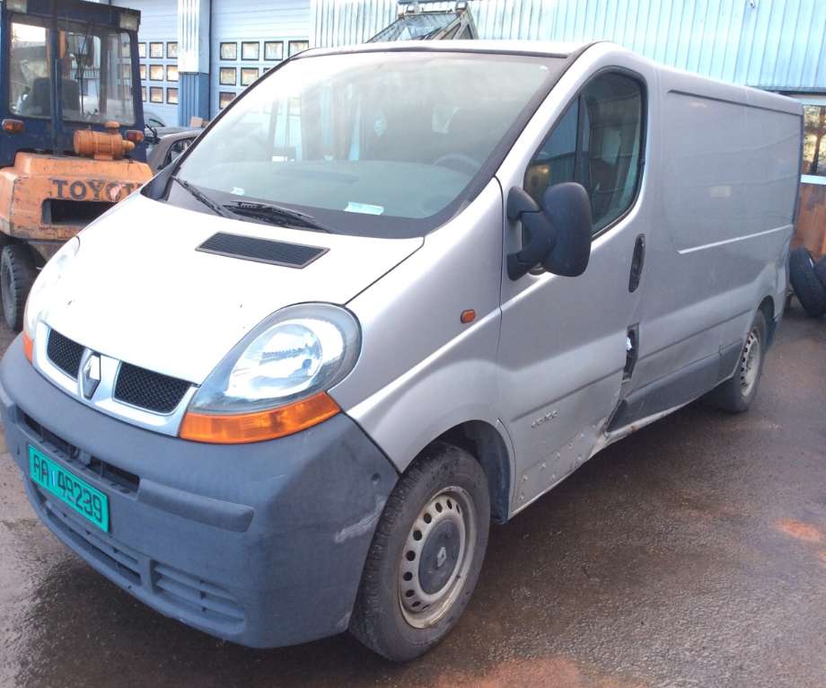 Renault Trafic 2001-2006 , Motorkode: F9Q-760, Girkassekode: 