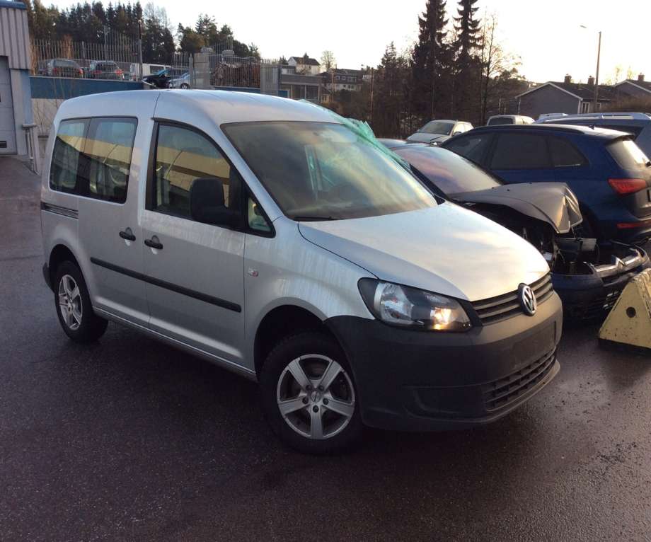 VW Caddy 2010-2015 (Type III, Fase 2) , Motorkode: CBZB, Girkassekode: 