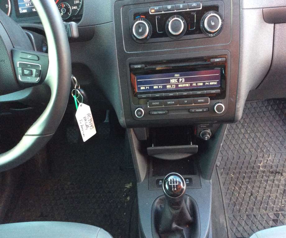 VW Caddy 2010-2015 (Type III, Fase 2) , Motorkode: CBZB, Girkassekode: 