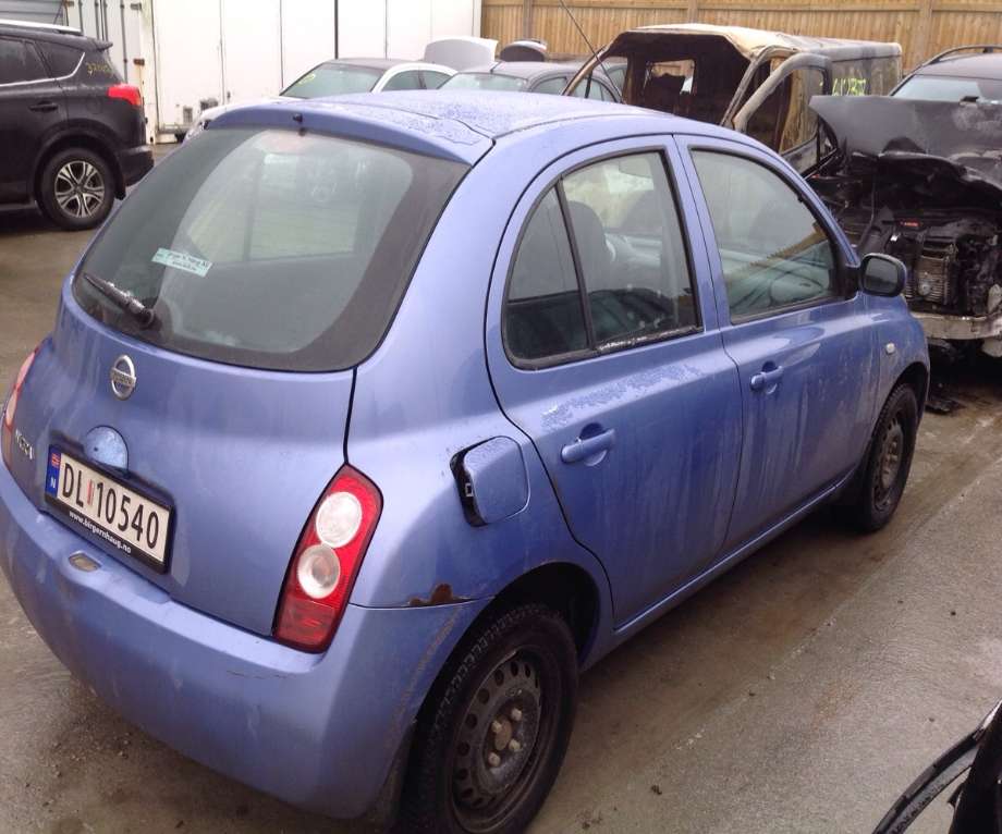 Nissan Micra 2003-2010 (K12) (K12), Motorkode: CG12DE, Girkassekode: 