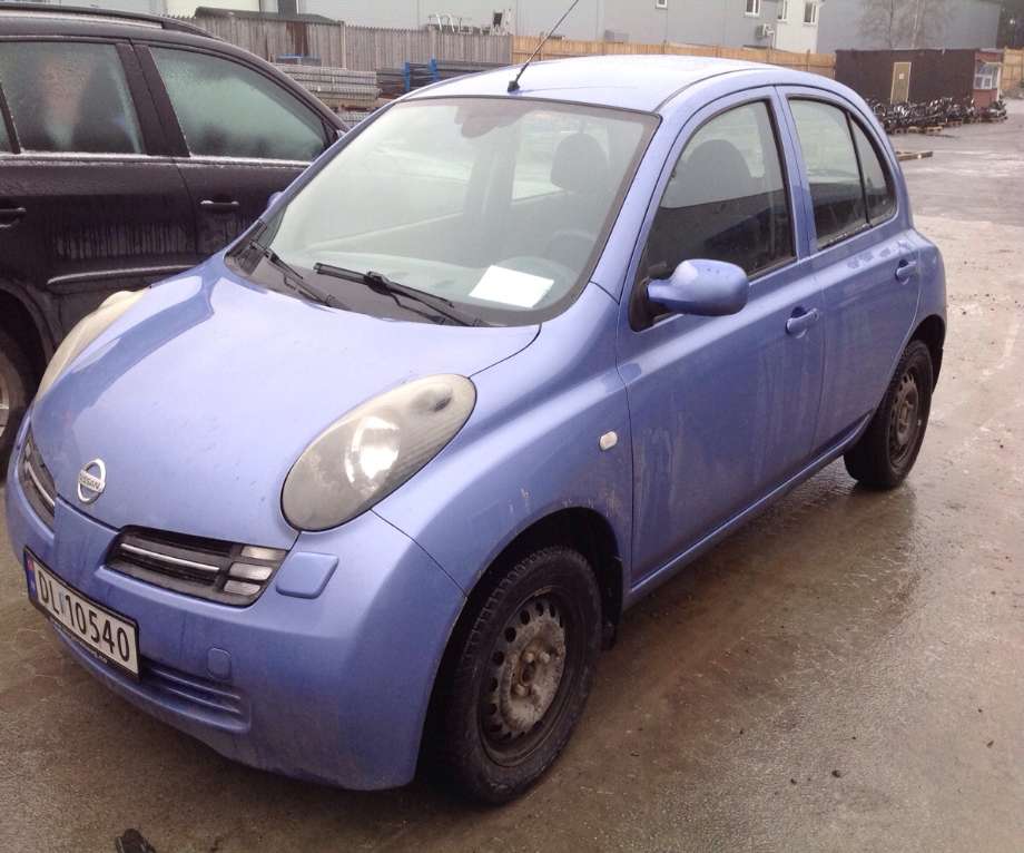 Nissan Micra 2003-2010 (K12) (K12), Motorkode: CG12DE, Girkassekode: 