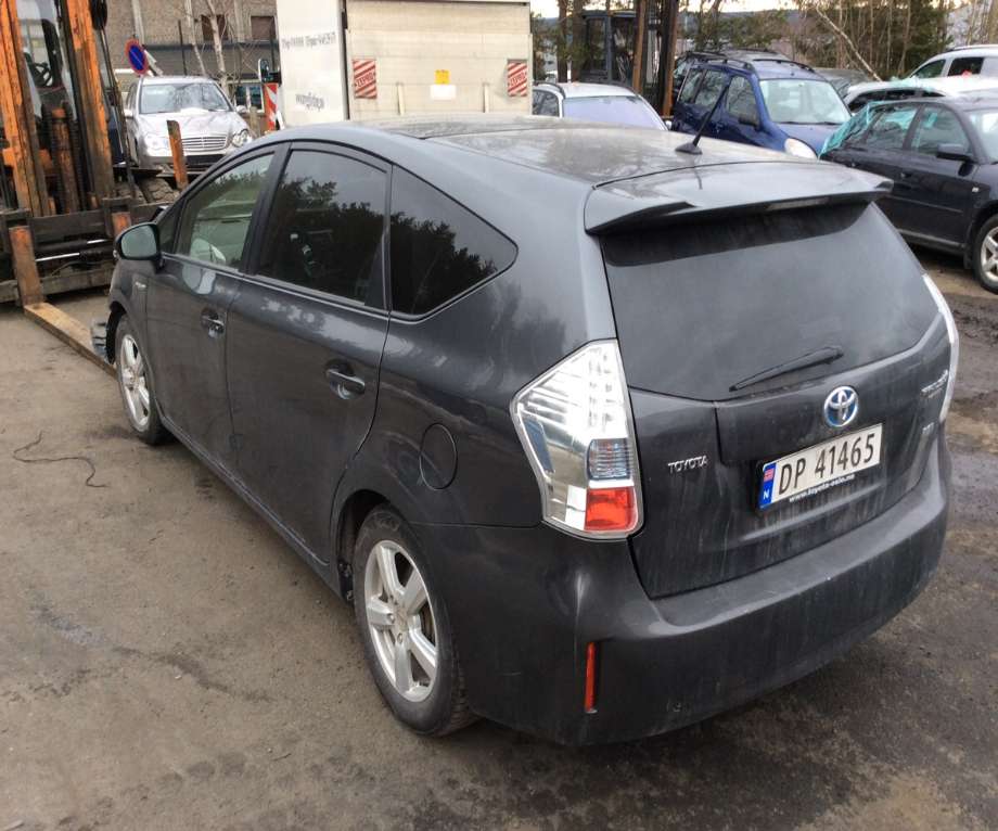 Toyota Prius +7 2012-2020 (Type III) (stasjonsvogn) (stasjonsvogn), Motorkode: 2ZR-FXE, Girkassekode: 