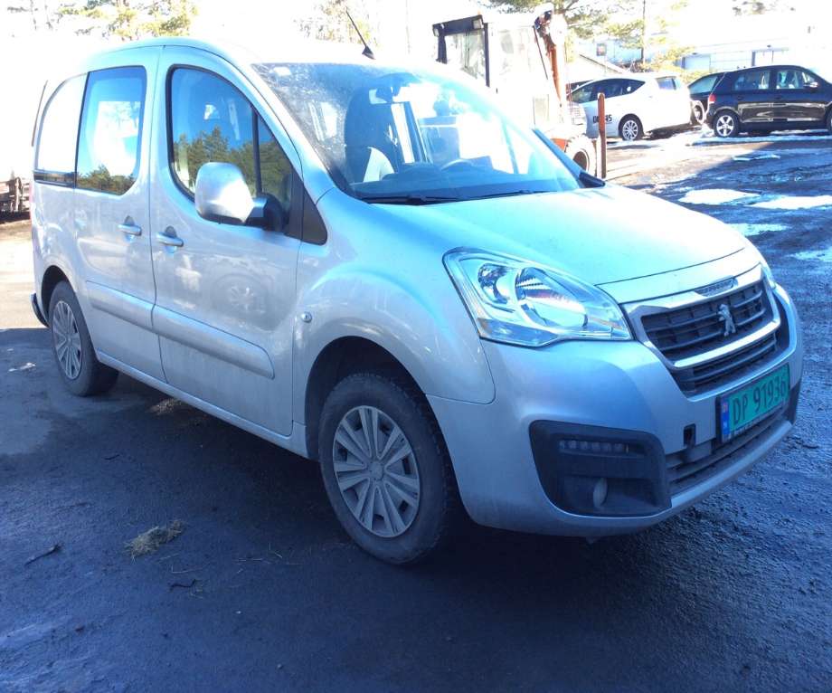 Peugeot Partner 2015-2019 (Type II, Fase 2) , Motorkode: BHY, Girkassekode: 