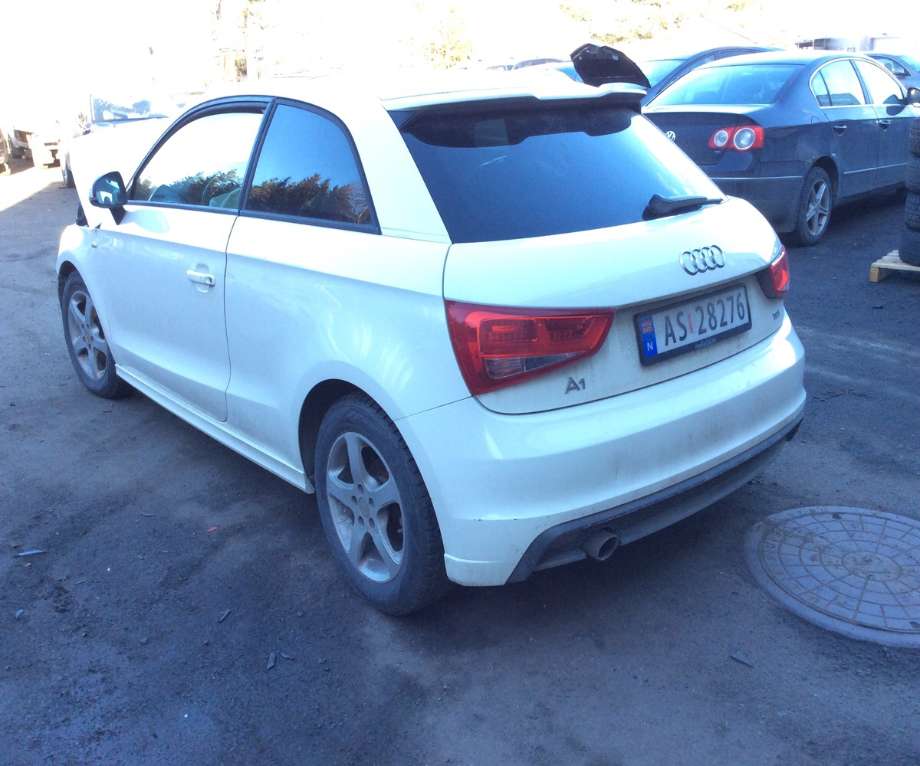Audi A1 2010-2014 (Type I, Fase 1) , Motorkode: CAYC, Girkassekode: 