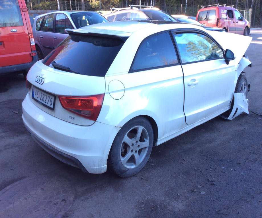 Audi A1 2010-2014 (Type I, Fase 1) , Motorkode: CAYC, Girkassekode: 