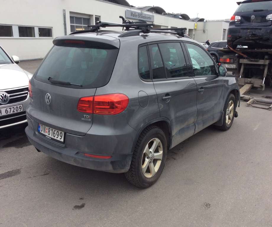 VW Tiguan 2011-2016 (Type I, Fase 2) , Motorkode: CFFD;CUVE, Girkassekode: