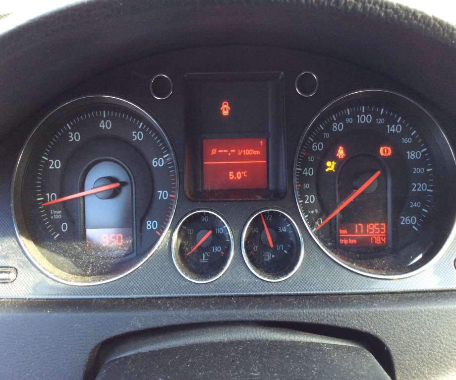 VW Passat 2005-2010 (B6) (B6), Motorkode: BSE;BSF, Girkassekode: 