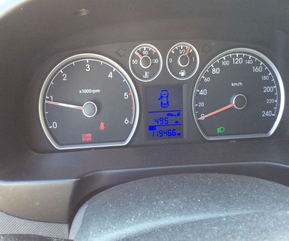 Hyundai i30 2007-2012 (Type I) , Motorkode: D4FB, Girkassekode: 