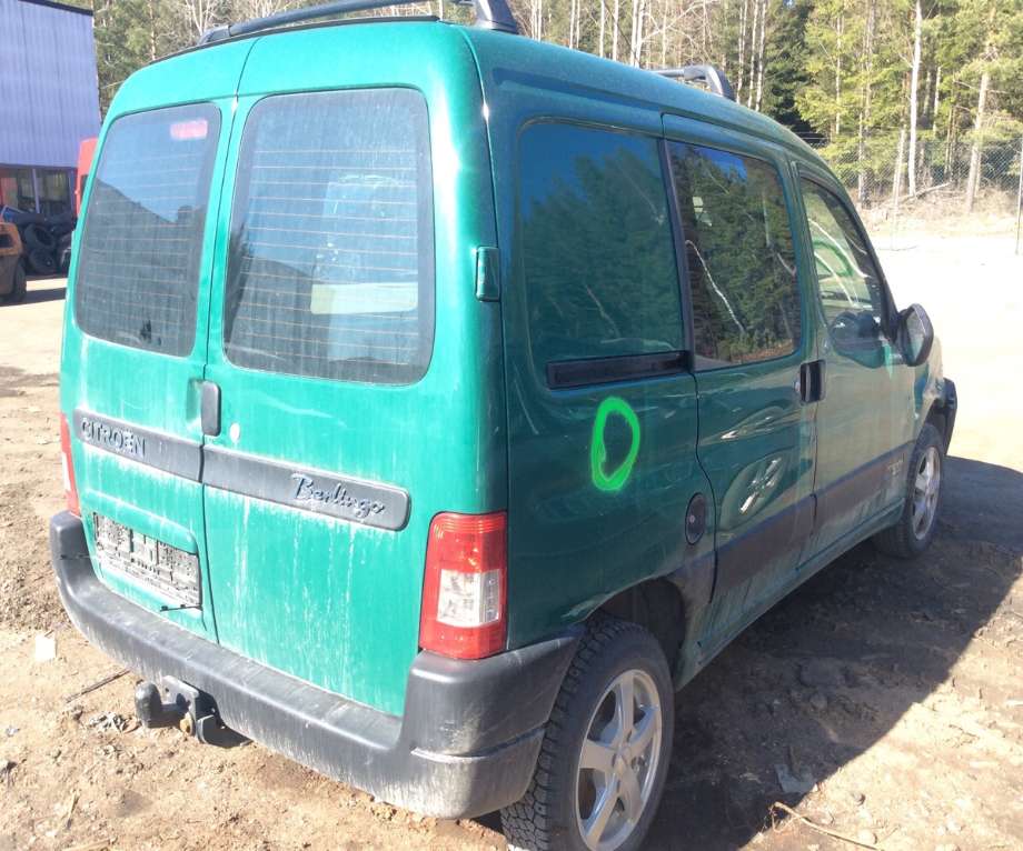 Citroën Berlingo 2002-2008 (Type I, Fase 2) , Motorkode: RHY, Girkassekode: 