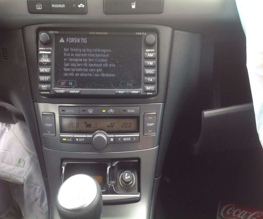 Toyota Avensis 2003-2008 (Type II) , Motorkode: 1AD-FTV, Girkassekode: 