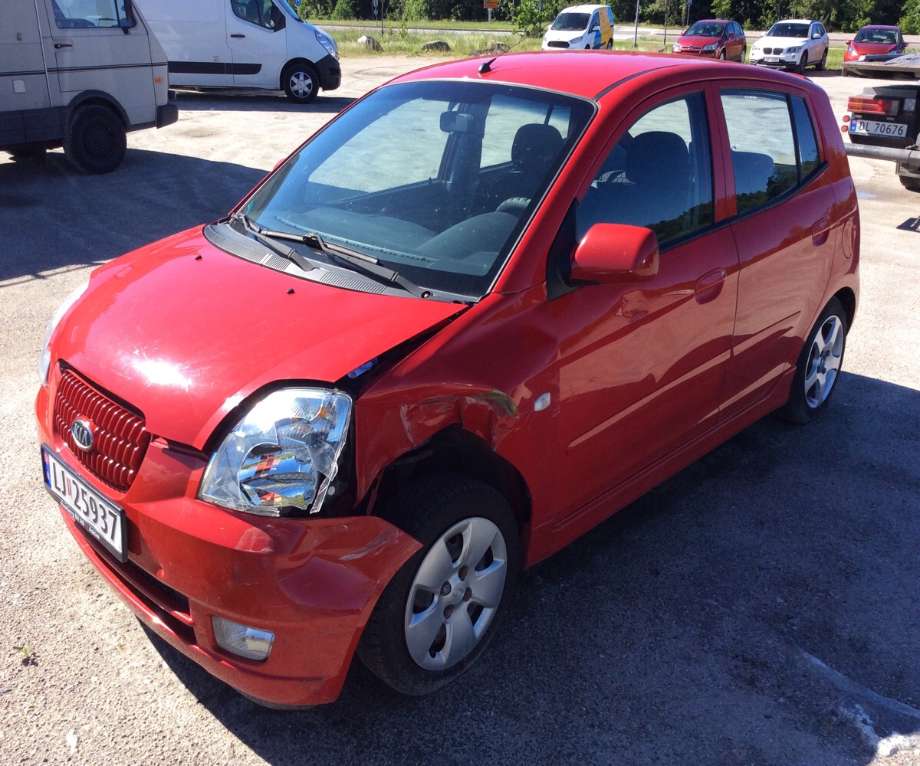 Kia Picanto 2004-2009 (Type I, Fase 1) , Motorkode: D3FA, Girkassekode: 