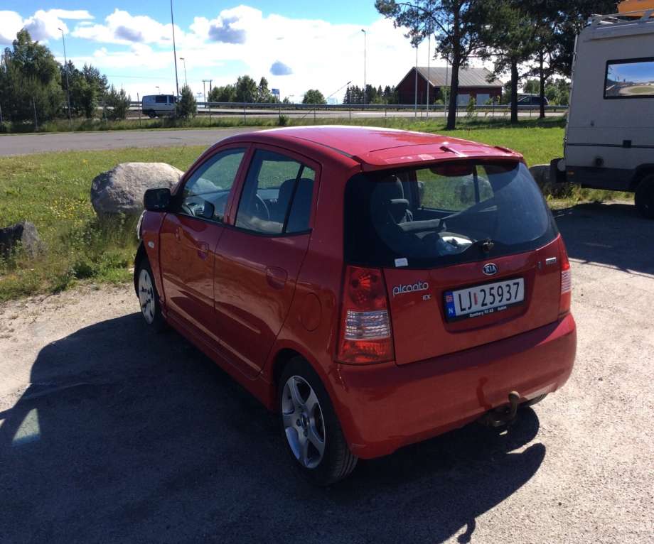 Kia Picanto 2004-2009 (Type I, Fase 1) , Motorkode: D3FA, Girkassekode: 