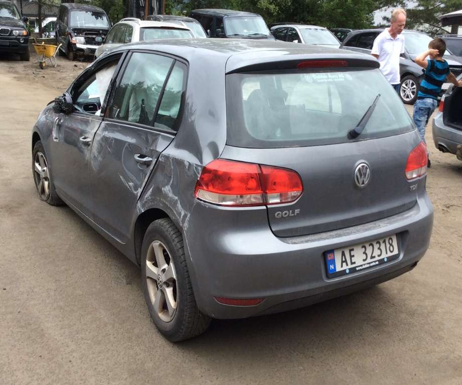 VW Golf VI 2008-2012 , Motorkode: CAYB, Girkassekode: 