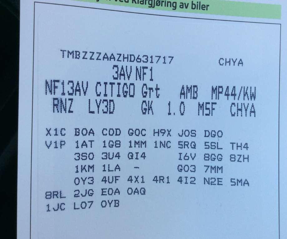 Škoda Citigo 2012-2019 , Motorkode: CHYA, Girkassekode: RNZ