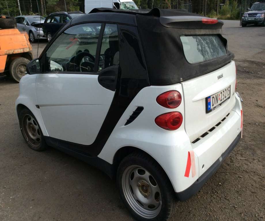 Smart Fortwo 2007-2014 (Type II) (W451) (W451), Motorkode: M132.910, Girkassekode: 