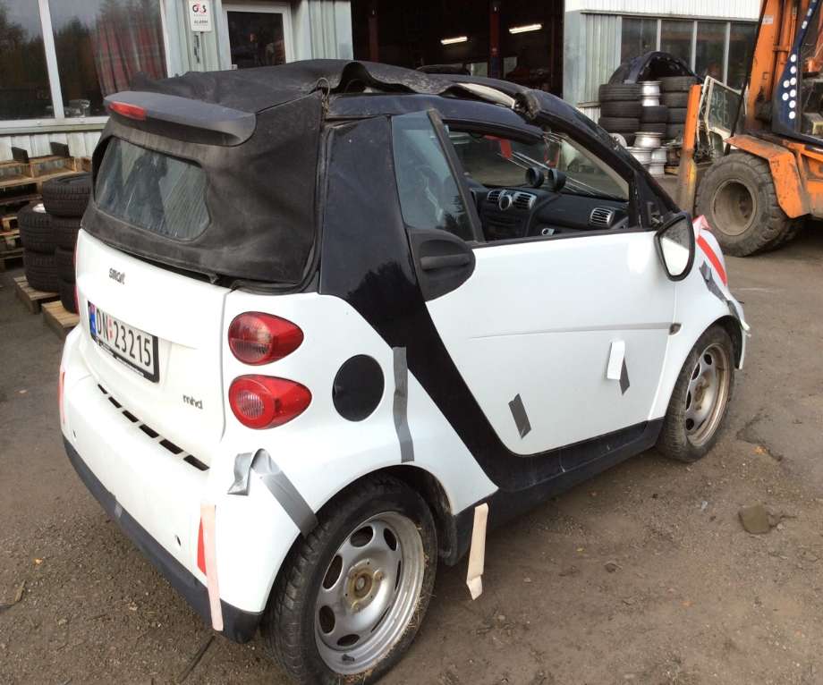 Smart Fortwo 2007-2014 (Type II) (W451) (W451), Motorkode: M132.910, Girkassekode: 