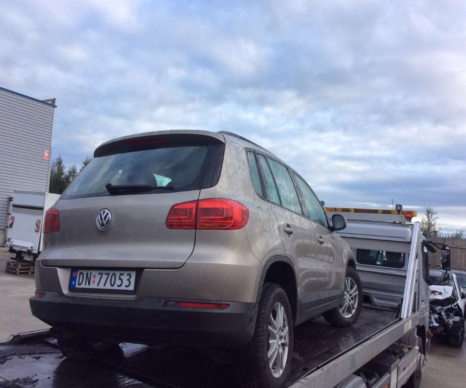 VW Tiguan 2011-2016 (Type I, Fase 2) , Motorkode: CFFD;CUVE, Girkassekode: 
