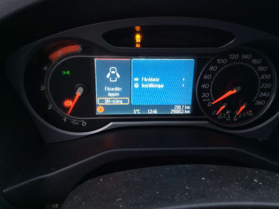 Ford Mondeo 2007-2010 (Type IV, Fase 1) , Motorkode: KLBA, Girkassekode: 