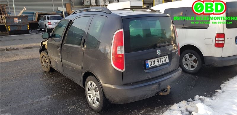 Škoda Roomster 2010-2015 (Fase 2) , Motorkode: CBZB, Girkassekode: