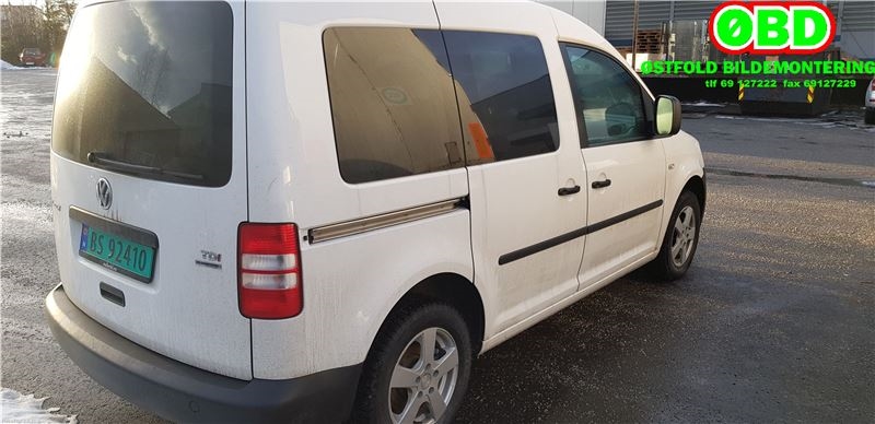 VW Caddy 2010-2015 (Type III, Fase 2) , Motorkode: CAYD, Girkassekode: 