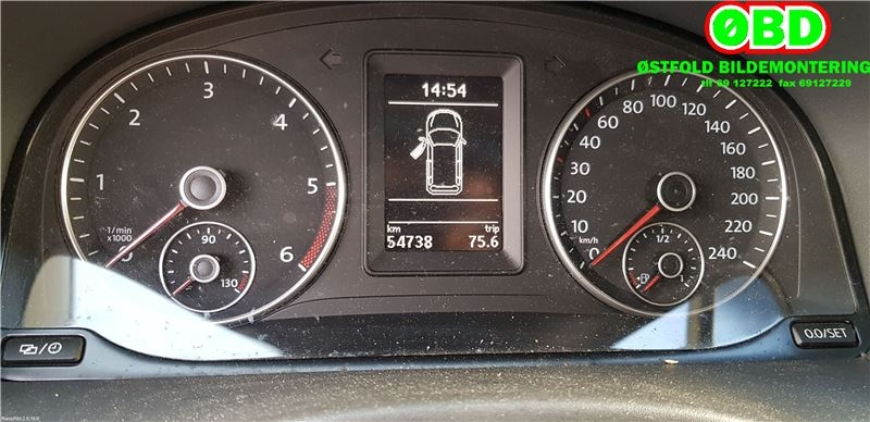 VW Caddy 2010-2015 (Type III, Fase 2) , Motorkode: CAYD, Girkassekode: 