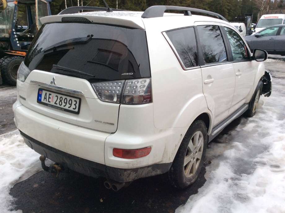 Mitsubishi Outlander 2010-2012 (Type II, Fase 2) , Motorkode: 4N14, Girkassekode: 