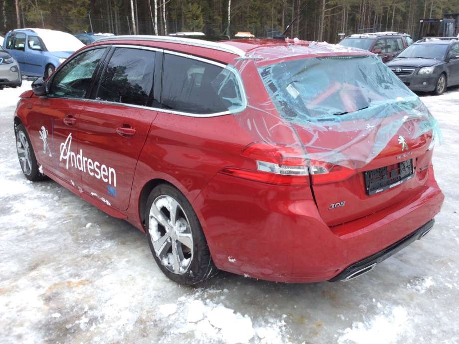 Peugeot 308 2013-2021 (Type II) , Motorkode: HNY, Girkassekode: 