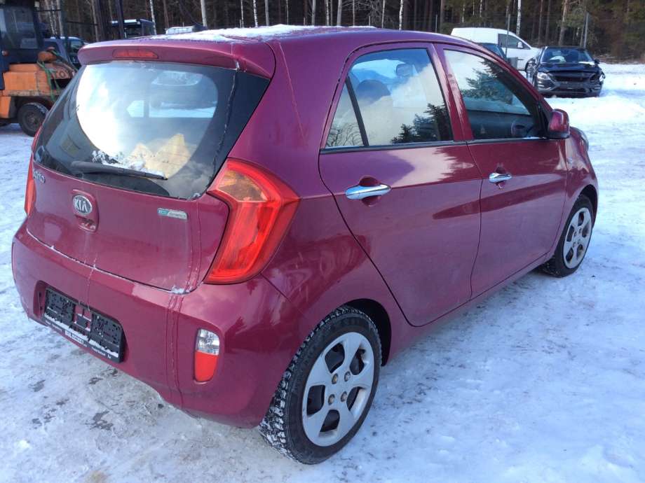 Kia Picanto 2011-2017 (Type II) , Motorkode: G3LA, Girkassekode: 