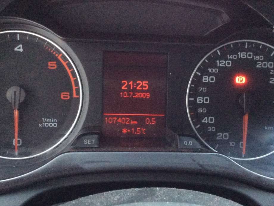 Audi A4 2007-2014 (Type IV) (B8) (B8), Motorkode: CAHA, Girkassekode: