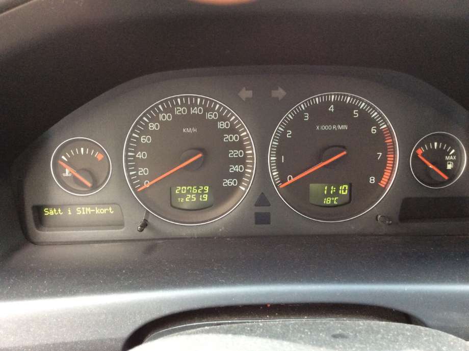 Volvo V70 2005-2007 (Type II, Fase 2) , Motorkode: B5204T5, Girkassekode: 