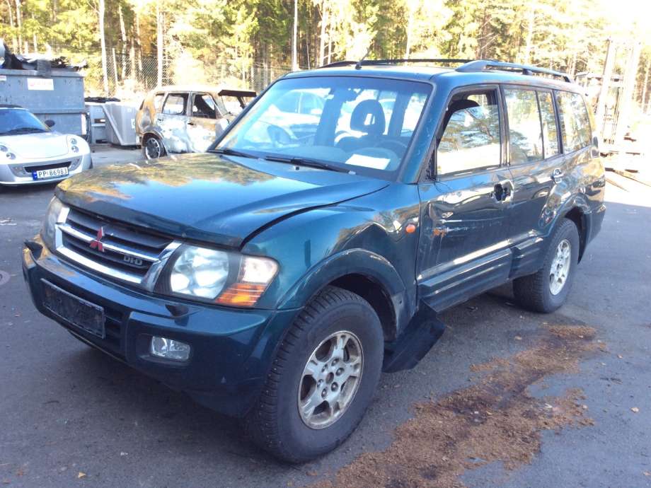 Mitsubishi Pajero 2000-2006 (Type III) , Motorkode: 4M41, Girkassekode: