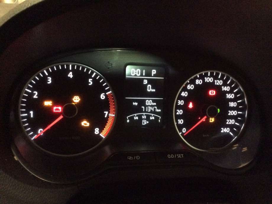 VW Polo 2014-2017 (Type V, Fase 2) , Motorkode: CBZC, Girkassekode: 
