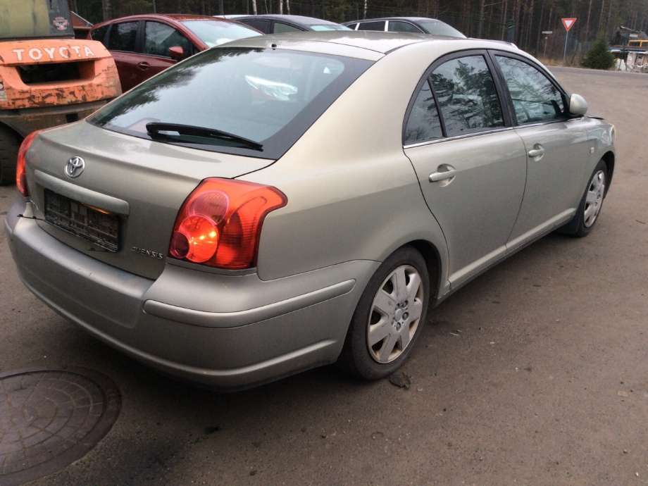 Toyota Avensis 2003-2008 (Type II) , Motorkode: 3ZZ-FE, Girkassekode: 