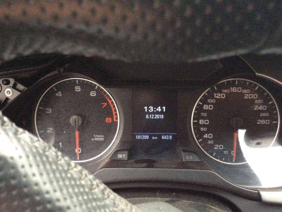 Audi A4 2007-2014 (Type IV) (B8) (B8), Motorkode: CABB;CDHB, Girkassekode:
