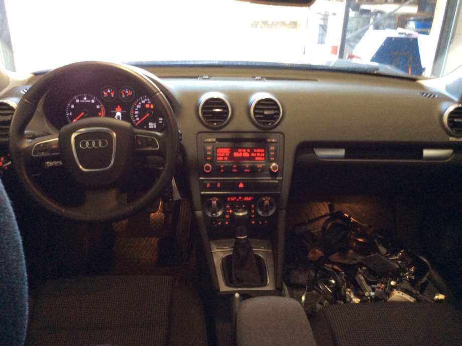 Audi A3 2009-2012 (Type II, Fase 2) , Motorkode: CBZB, Girkassekode: 
