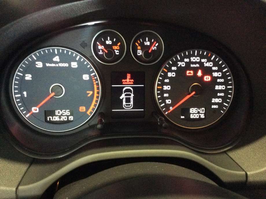 Audi A3 2009-2012 (Type II, Fase 2) , Motorkode: CBZB, Girkassekode: 