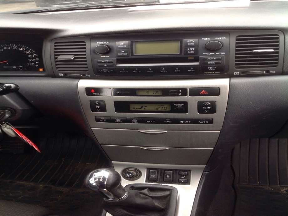 Toyota Corolla 2002-2007 , Motorkode: 1ND-TV, Girkassekode: 