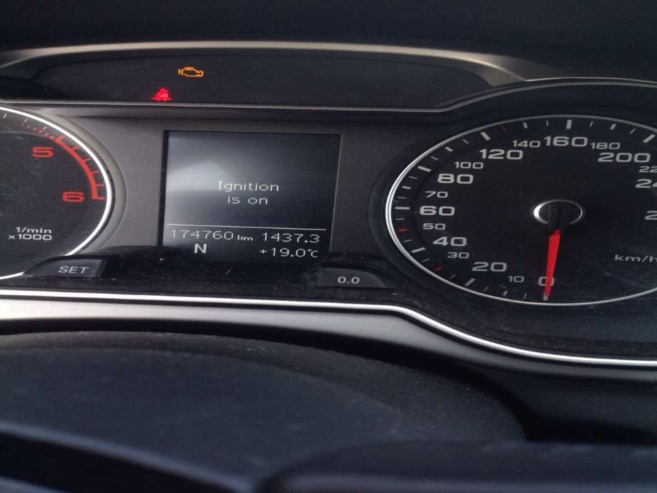 Audi A4 2007-2014 (Type IV) (B8) (B8), Motorkode: CJCA, Girkassekode: 