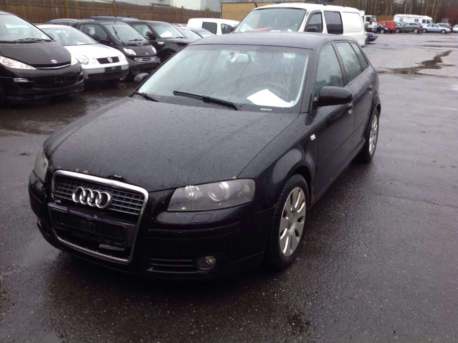 Audi A3 2003-2008 (Type II, Fase 1) , Motorkode: CAXC, Girkassekode: 