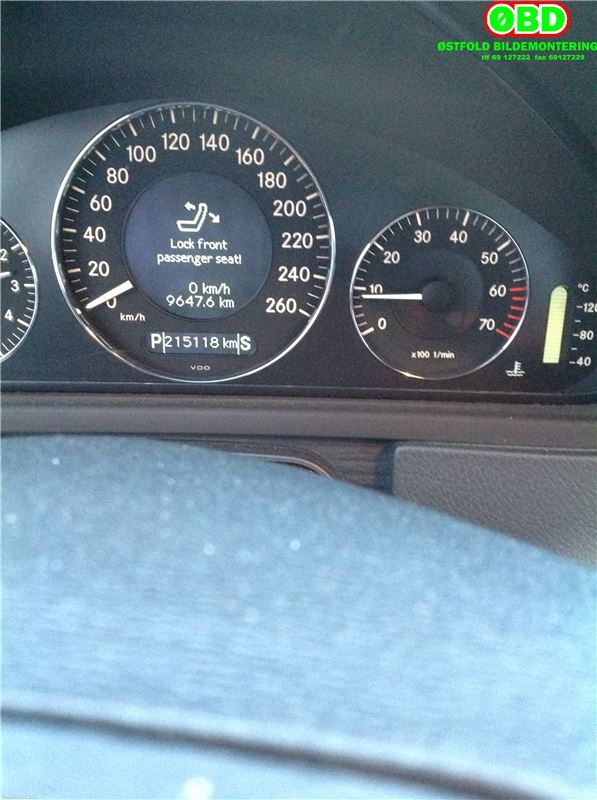 Mercedes CLK 2002-2009 (C209) (C209), Motorkode: M271.940, Girkassekode: