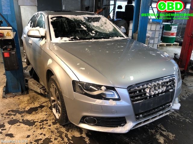 Audi A4 2007-2014 (Type IV) (B8) (B8), Motorkode: CAGA, Girkassekode: 