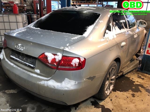 Audi A4 2007-2014 (Type IV) (B8) (B8), Motorkode: CAGA, Girkassekode: 