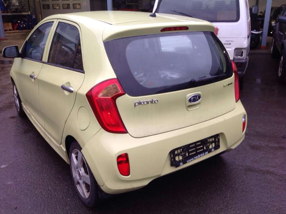 Kia Picanto 2011-2017 (Type II) , Motorkode: G4LA, Girkassekode: 