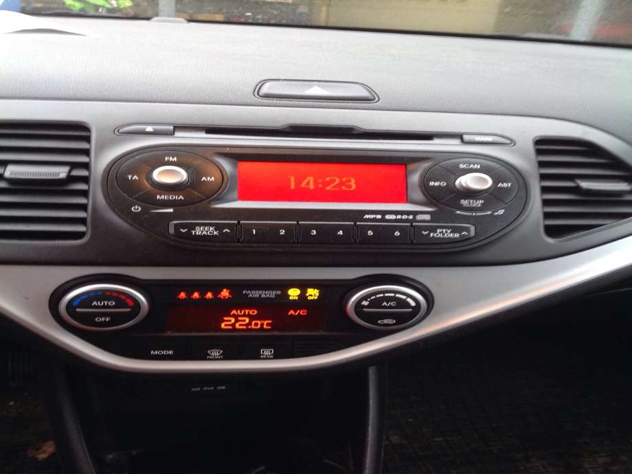 Kia Picanto 2011-2017 (Type II) , Motorkode: G4LA, Girkassekode: 